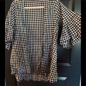 Gingham Print Shaw❤️✨